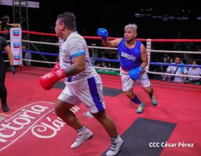Así se vivió la velada boxística "El Desafío" en el Polideportivo Alexis Argüello