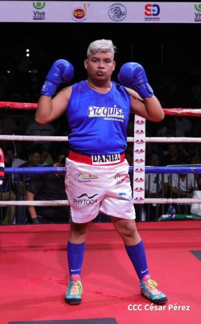 Así se vivió la velada boxística "El Desafío" en el Polideportivo Alexis Argüello