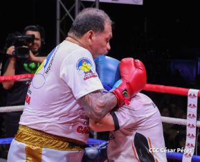 Así se vivió la velada boxística "El Desafío" en el Polideportivo Alexis Argüello