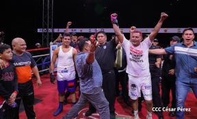 Así se vivió la velada boxística "El Desafío" en el Polideportivo Alexis Argüello
