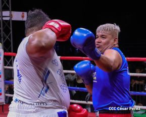 Así se vivió la velada boxística "El Desafío" en el Polideportivo Alexis Argüello