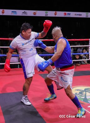 Así se vivió la velada boxística "El Desafío" en el Polideportivo Alexis Argüello