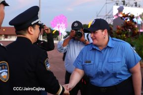 Conmemoración de los 45 años de fundación de la Policía Nacional y el Ministerio del Interior