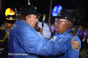 Conmemoración de los 45 años de fundación de la Policía Nacional y el Ministerio del Interior