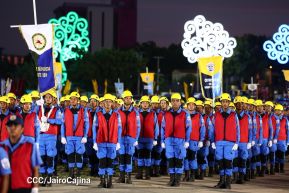 Conmemoración de los 45 años de fundación de la Policía Nacional y el Ministerio del Interior