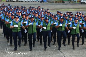 Conmemoración de los 45 años de fundación de la Policía Nacional y el Ministerio del Interior