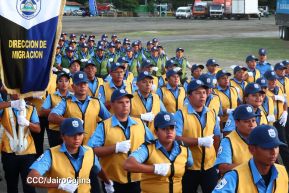 Conmemoración de los 45 años de fundación de la Policía Nacional y el Ministerio del Interior
