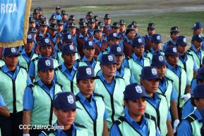 Conmemoración de los 45 años de fundación de la Policía Nacional y el Ministerio del Interior