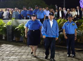 Conmemoración de los 45 años de fundación de la Policía Nacional y el Ministerio del Interior