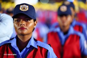 Conmemoración de los 45 años de fundación de la Policía Nacional y el Ministerio del Interior