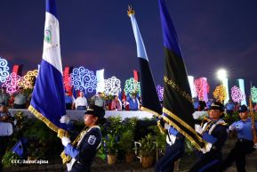 Conmemoración de los 45 años de fundación de la Policía Nacional y el Ministerio del Interior