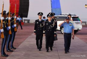 Conmemoración de los 45 años de fundación de la Policía Nacional y el Ministerio del Interior