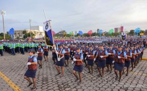 Conmemoración de los 45 años de fundación de la Policía Nacional y el Ministerio del Interior
