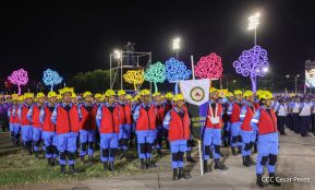Conmemoración de los 45 años de fundación de la Policía Nacional y el Ministerio del Interior