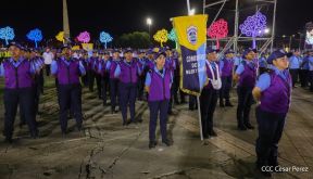 Conmemoración de los 45 años de fundación de la Policía Nacional y el Ministerio del Interior