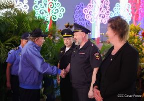 Conmemoración de los 45 años de fundación de la Policía Nacional y el Ministerio del Interior