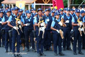 Desfile "La Paz Somos Todos" en saludo al 45 aniversario de fundación del Ministerio del Interior y la Policía Nacional