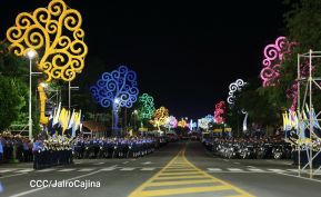Desfile "La Paz Somos Todos" en saludo al 45 aniversario de fundación del Ministerio del Interior y la Policía Nacional