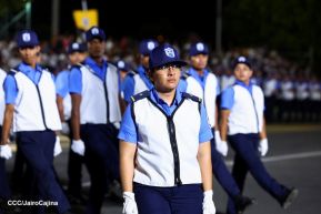 Desfile "La Paz Somos Todos" en saludo al 45 aniversario de fundación del Ministerio del Interior y la Policía Nacional