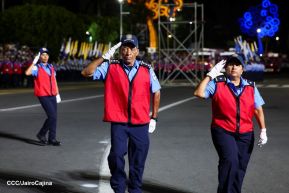 Desfile "La Paz Somos Todos" en saludo al 45 aniversario de fundación del Ministerio del Interior y la Policía Nacional