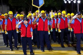 Desfile "La Paz Somos Todos" en saludo al 45 aniversario de fundación del Ministerio del Interior y la Policía Nacional
