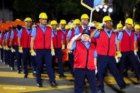 Desfile "La Paz Somos Todos" en saludo al 45 aniversario de fundación del Ministerio del Interior y la Policía Nacional