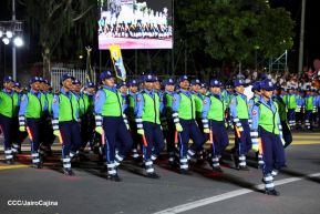 Desfile "La Paz Somos Todos" en saludo al 45 aniversario de fundación del Ministerio del Interior y la Policía Nacional