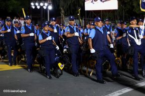 Desfile "La Paz Somos Todos" en saludo al 45 aniversario de fundación del Ministerio del Interior y la Policía Nacional