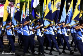 Desfile "La Paz Somos Todos" en saludo al 45 aniversario de fundación del Ministerio del Interior y la Policía Nacional