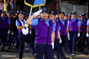 Desfile "La Paz Somos Todos" en saludo al 45 aniversario de fundación del Ministerio del Interior y la Policía Nacional