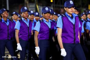 Desfile "La Paz Somos Todos" en saludo al 45 aniversario de fundación del Ministerio del Interior y la Policía Nacional