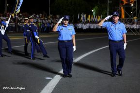 Desfile "La Paz Somos Todos" en saludo al 45 aniversario de fundación del Ministerio del Interior y la Policía Nacional