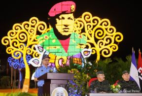 Desfile "La Paz Somos Todos" en saludo al 45 aniversario de fundación del Ministerio del Interior y la Policía Nacional