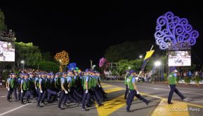 Desfile "La Paz Somos Todos" en saludo al 45 aniversario de fundación del Ministerio del Interior y la Policía Nacional
