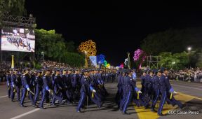 Desfile "La Paz Somos Todos" en saludo al 45 aniversario de fundación del Ministerio del Interior y la Policía Nacional