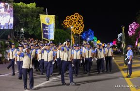 Desfile "La Paz Somos Todos" en saludo al 45 aniversario de fundación del Ministerio del Interior y la Policía Nacional