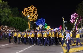 Desfile "La Paz Somos Todos" en saludo al 45 aniversario de fundación del Ministerio del Interior y la Policía Nacional