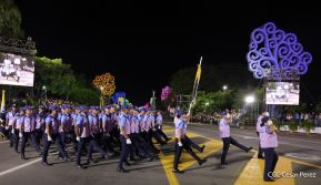 Desfile "La Paz Somos Todos" en saludo al 45 aniversario de fundación del Ministerio del Interior y la Policía Nacional