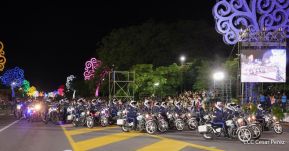 Desfile "La Paz Somos Todos" en saludo al 45 aniversario de fundación del Ministerio del Interior y la Policía Nacional