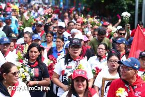 Conmemoración del inicio de la Insurrección Popular Sandinista y 47 años del Asalto al Cuartel de Masaya