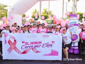  Caminata "Yo Corro por Ellas", por la prevención y lucha contra el cáncer de mama