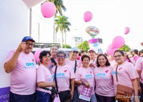  Caminata "Yo Corro por Ellas", por la prevención y lucha contra el cáncer de mama