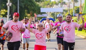  Caminata "Yo Corro por Ellas", por la prevención y lucha contra el cáncer de mama