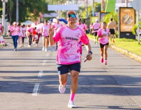  Caminata "Yo Corro por Ellas", por la prevención y lucha contra el cáncer de mama