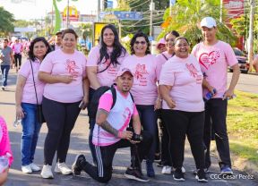  Caminata "Yo Corro por Ellas", por la prevención y lucha contra el cáncer de mama