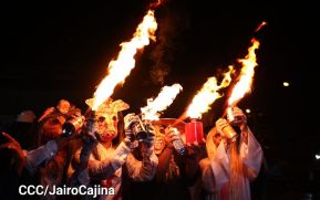 Los Agüizotes se toman las calles y avenidas de Masaya 
