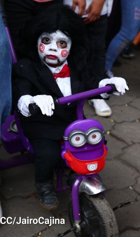 Los Agüizotes se toman las calles y avenidas de Masaya 