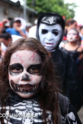 Los Agüizotes se toman las calles y avenidas de Masaya 