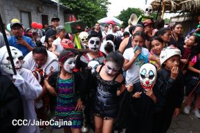 Los Agüizotes se toman las calles y avenidas de Masaya 