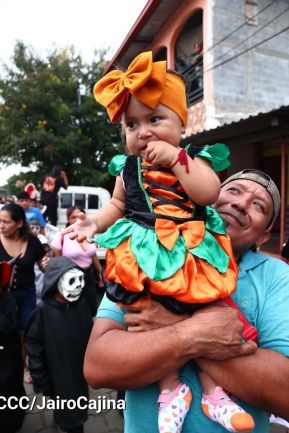 Los Agüizotes se toman las calles y avenidas de Masaya 